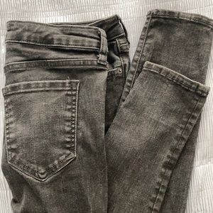 Gap Black high waist skinny jeans